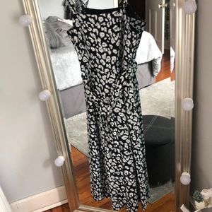 Banana republic wide leg cropped jumper